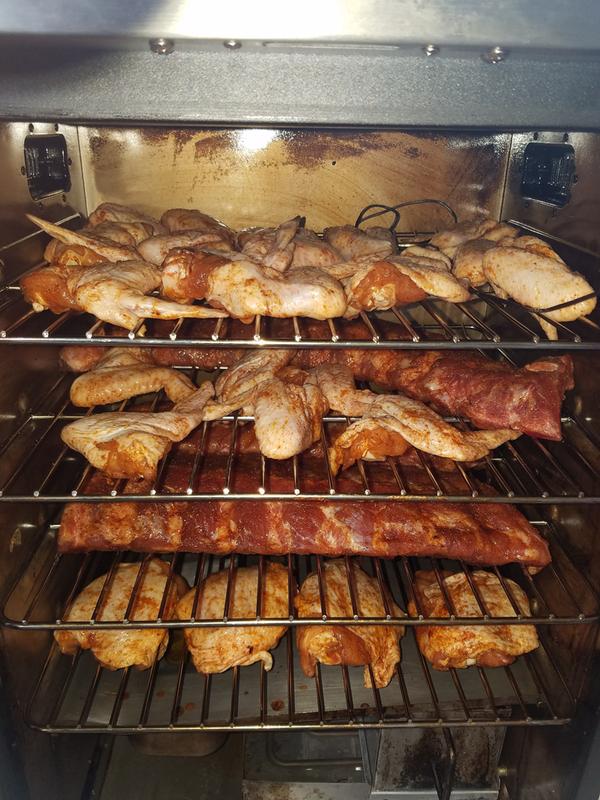 wings, thighs and ribs.