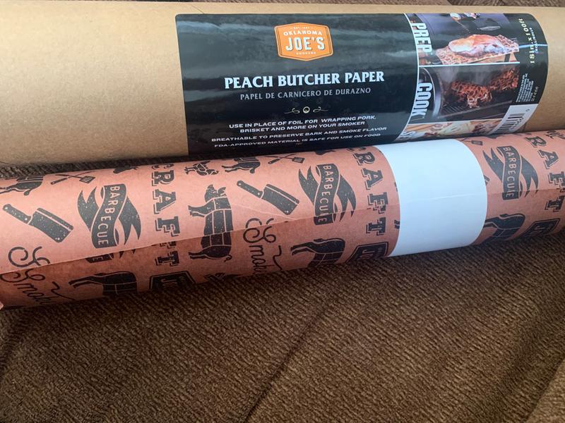Oklahoma Joe's Peach Butcher Paper Roll - Shop Grill Accessories at H-E-B