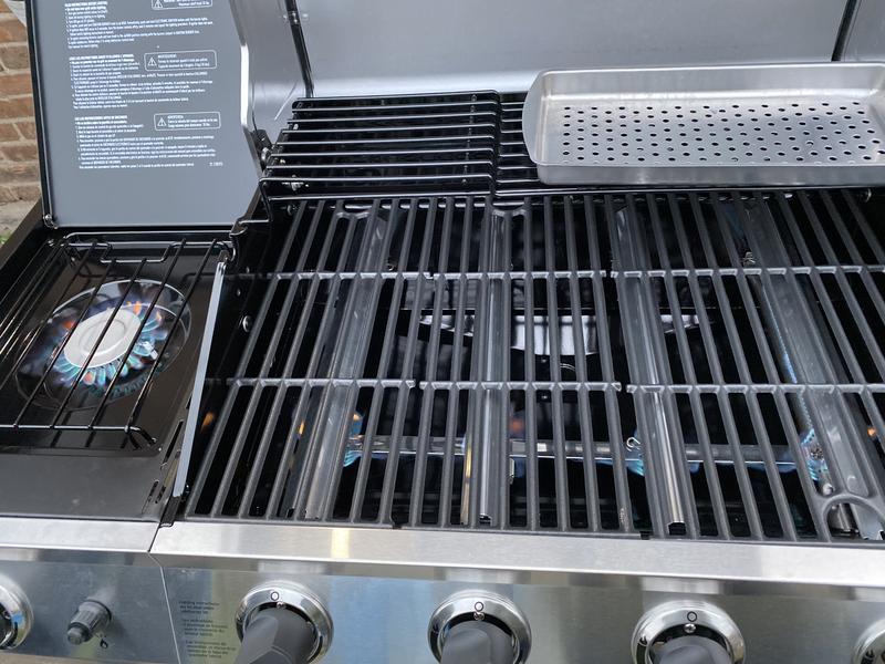 Char Broil Performance 4 BR Gas Grill with Side Burner Meijer