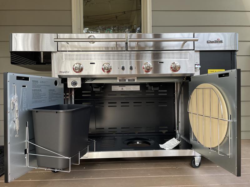 Char-Broil Medallion Series Vista GAS Powered 4 Burner Outdoor Kitchen