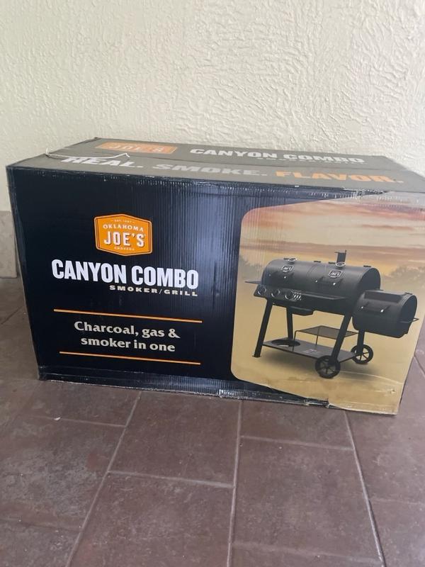 Lowes Grill Oklahoma Joe's Gas And Charcoal Grill Combo With