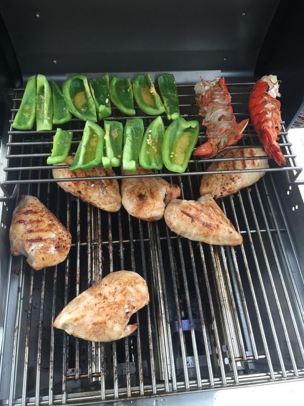 Grilled without burning