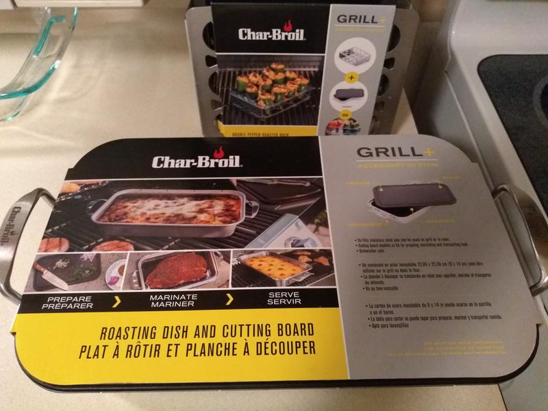 Char-Broil Grill+ Stainless Steel Jalapeno Popper Rack in the Grill ...