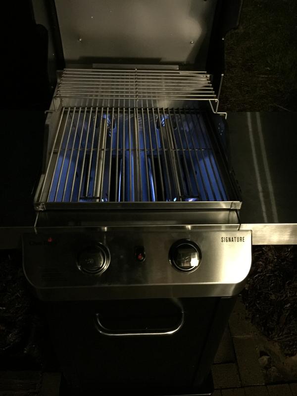 Love the blue flame!