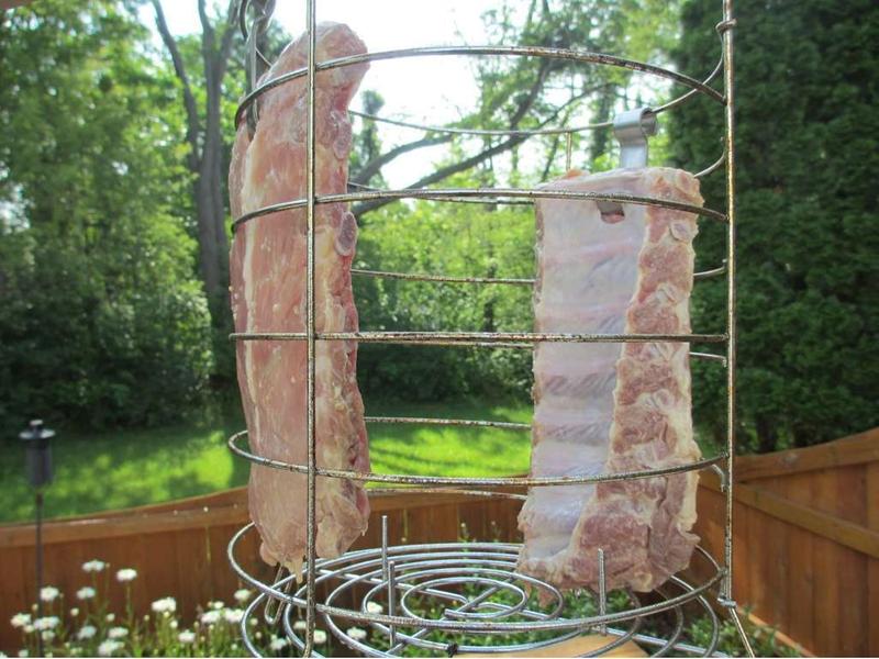 Baby back ribs on the Big Easy