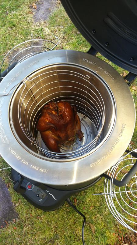 Char Broil Simple smoker with SmartChef technology 114 Sq in Black Electric Smoker in the Electric Smokers department at Lowes