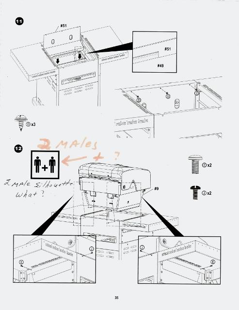 2 Male silhouettes pg 35
