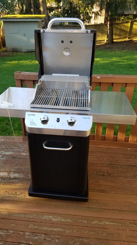 Char Broil Silver 2 Burner Liquid Propane Gas Grill at Lowes