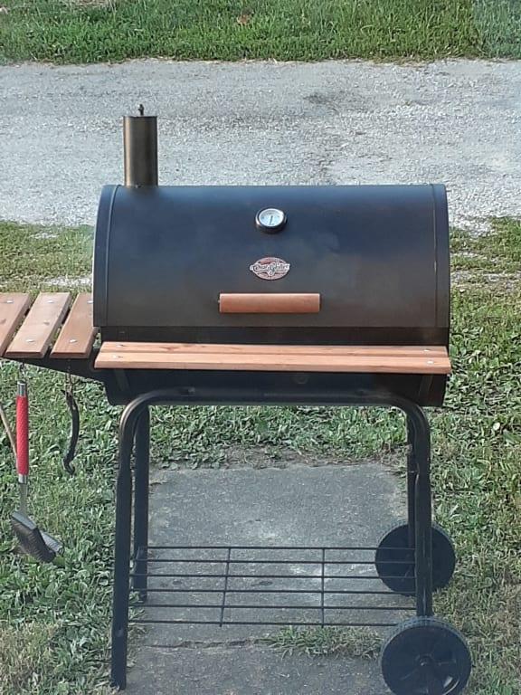 Barbecue à charbon de bois vertical portable Baril Grill Outdoor