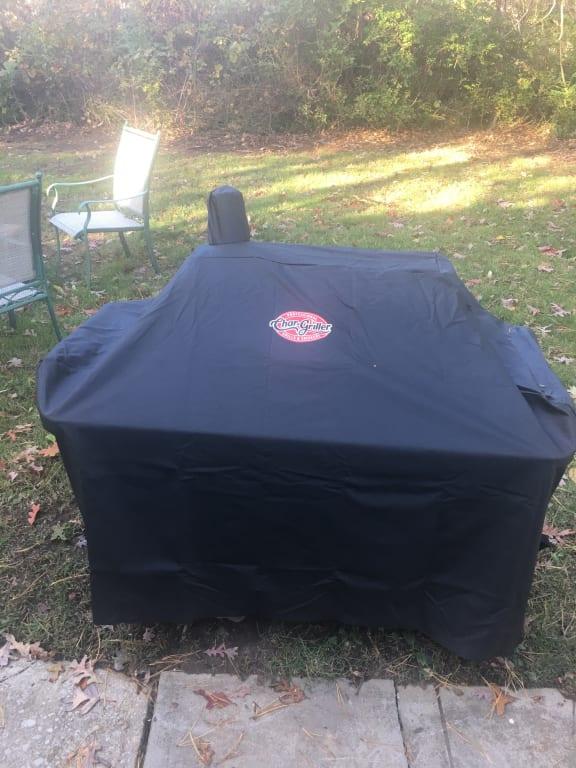 Char Griller Legacy Charcoal Grill Cover Polyester 61 in