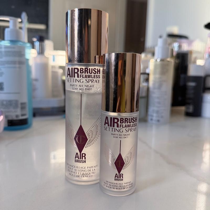Customer photo for "The first setting spray I ever fell in love with…"