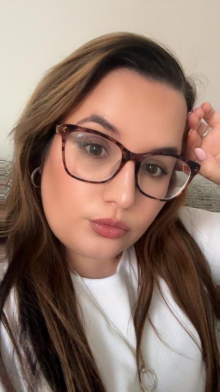 My cheeks look glowy and not too much!