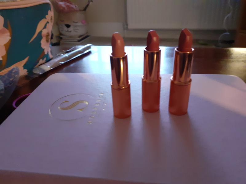 Customer photo for "Mini Lipstick Trio"