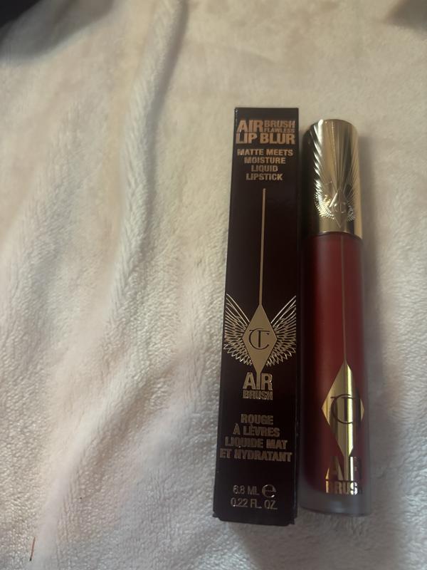 Customer photo for "Airbrush flawless lip blur~ Ruby Red"