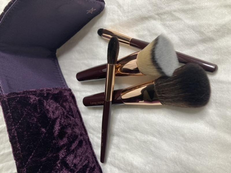 Brand New- Charlotte Tilbury Charlotte’s Magic top Mini Brush Set