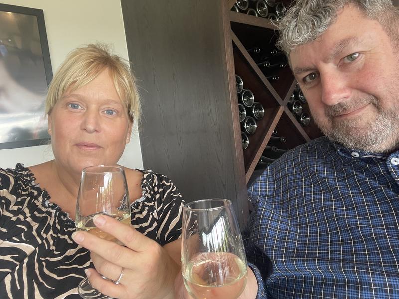 I have lipstick on in this photo