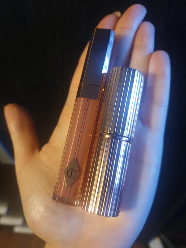 Lip lustre compared to full size CT lipstick