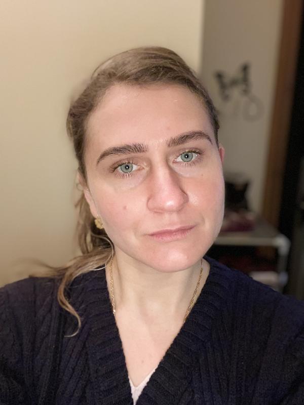 With legendary brows (after application)