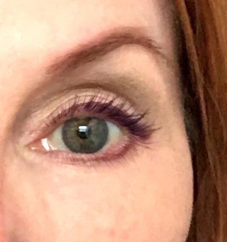 Customer photo for "I love the way this color makes my green eyes pop!"