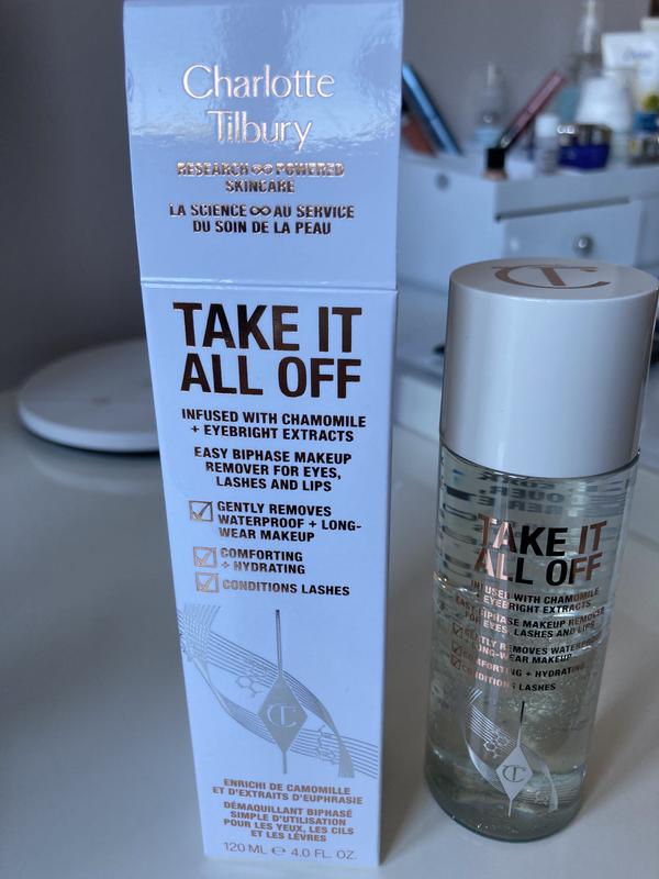 Customer photo for "A perfect makeup remover"