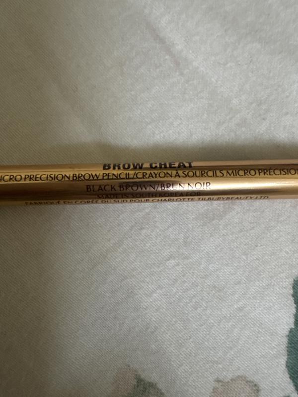 My new brow pencil brown black