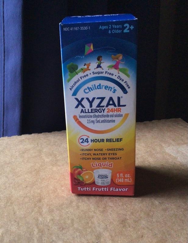 Children's Xyzal® Allergy 5 fl. oz. 24HR Oral Solution in Tutti Frutti