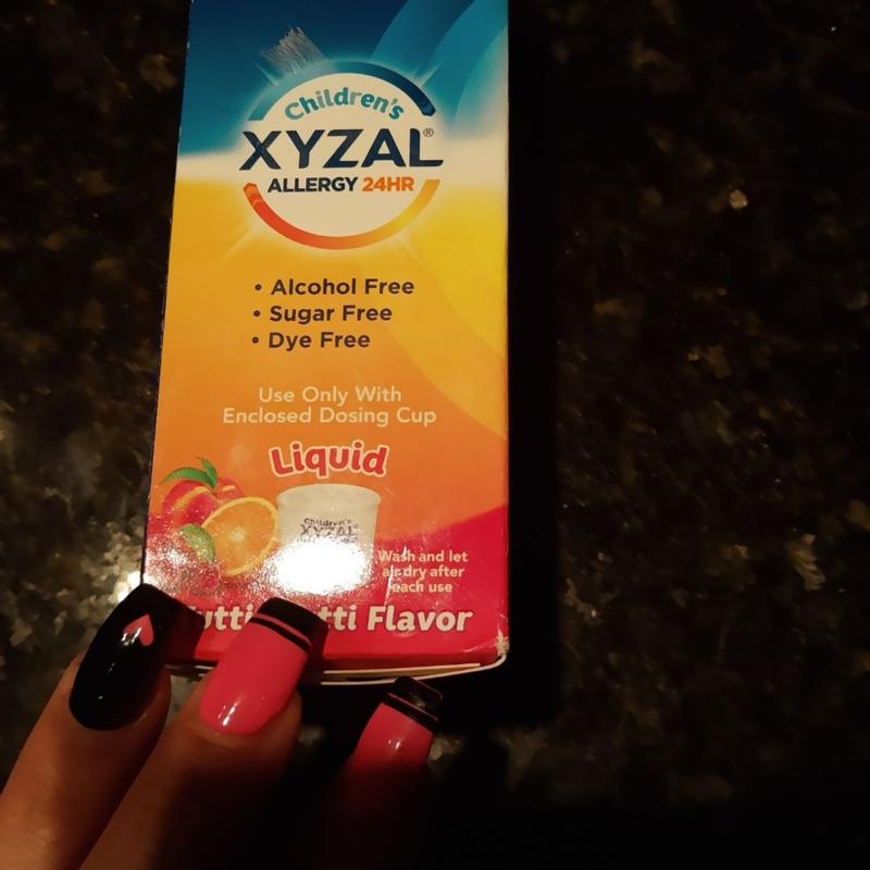 Children's Xyzal® Allergy 5 fl. oz. 24HR Oral Solution in Tutti Frutti