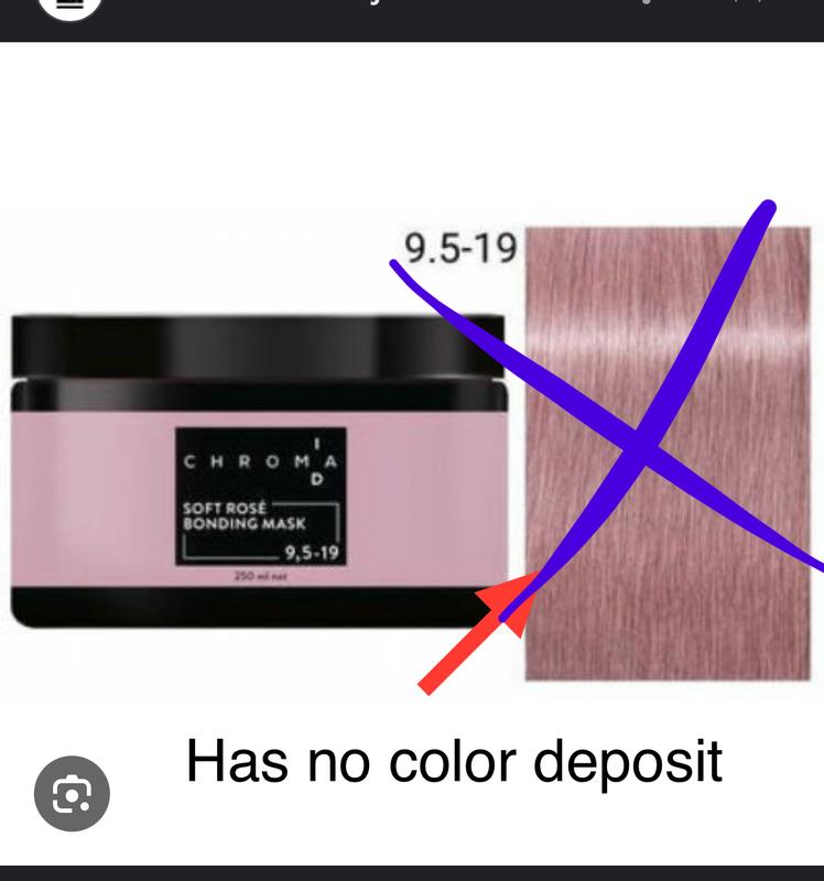Schwarzkopf Chroma ID Bonding Color Mask 9.5-19 Soft Rosé