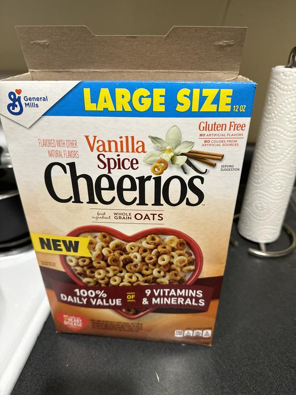 Honey Vanilla Cheerios Cereal Review 