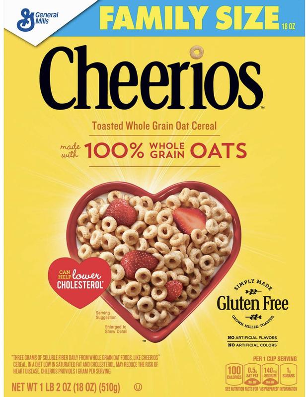 Cheerios Heart Healthy Breakfast Cereal Cup, 1 ct / 1.30 oz - Harris Teeter