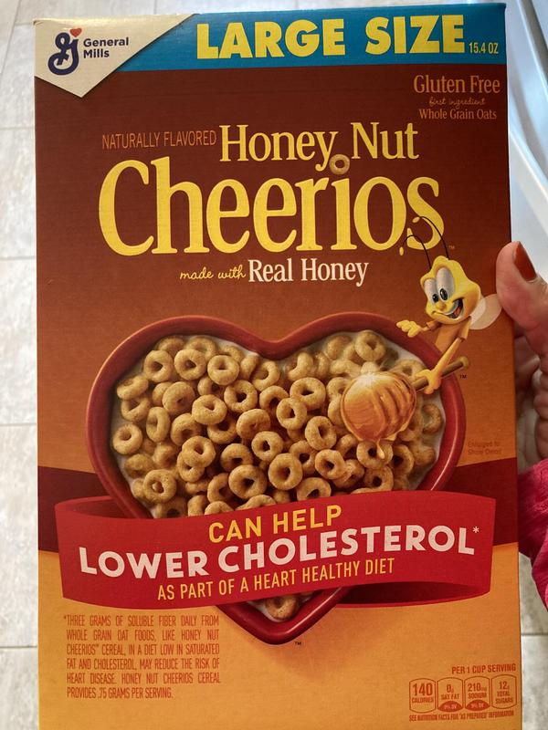 Original Cheerios Heart Healthy Cereal, 18 OZ Family Size Cereal
