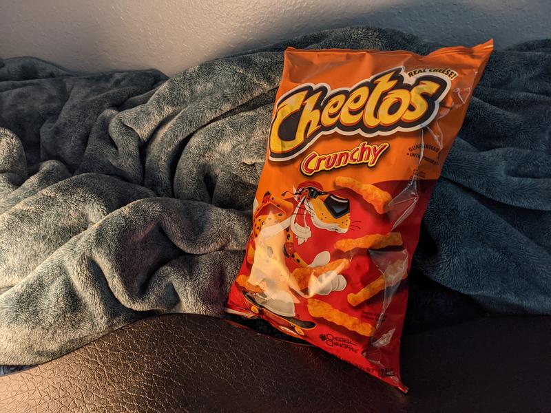 Cheetos Crunchy Cheese Flavored Snack Chips, 3.25 oz Bag