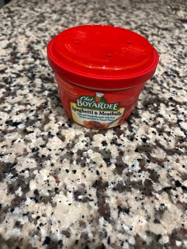 Chef Boyardee Microwave Mini Bites Micro Beef Ravioli 7.5oz Cup