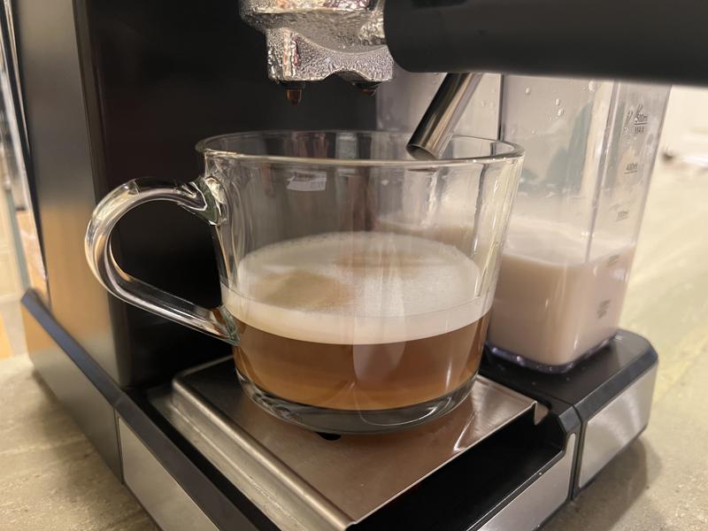 Review of the Oster Prima Latte, Espresso, and Cappuccino Maker - Delishably