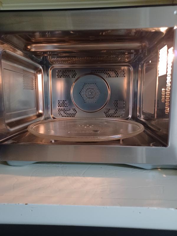 Chefman MicroCrisp Countertop Digital Microwave Oven, Unique Cook & Crisp  Power Combo, 1.1 Cu Ft, Dual-Cook 1000W Microwave + 1500W Crisper, 6 Touch