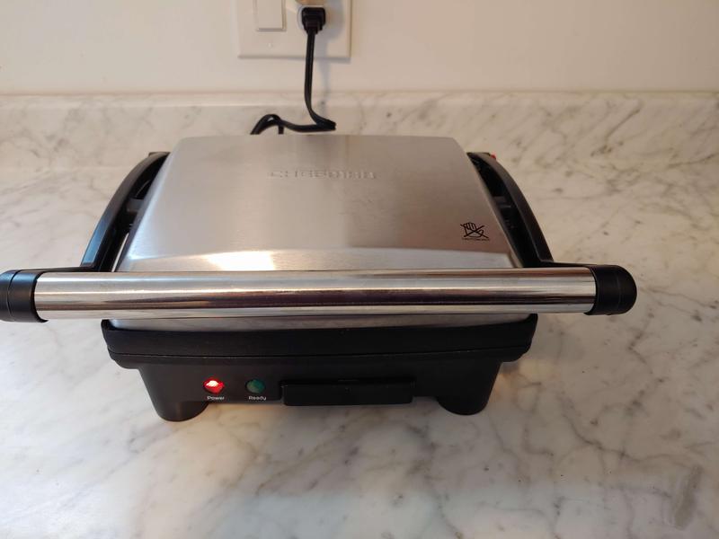 Russell Hobbs Panini Grill Grill (Silver) - Toasters and Sandwhich