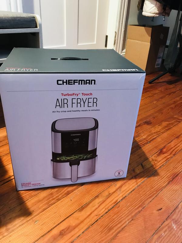 Chefman TurboFry Stainless Steel Air Fryer - Silver, 8 qt - Ralphs