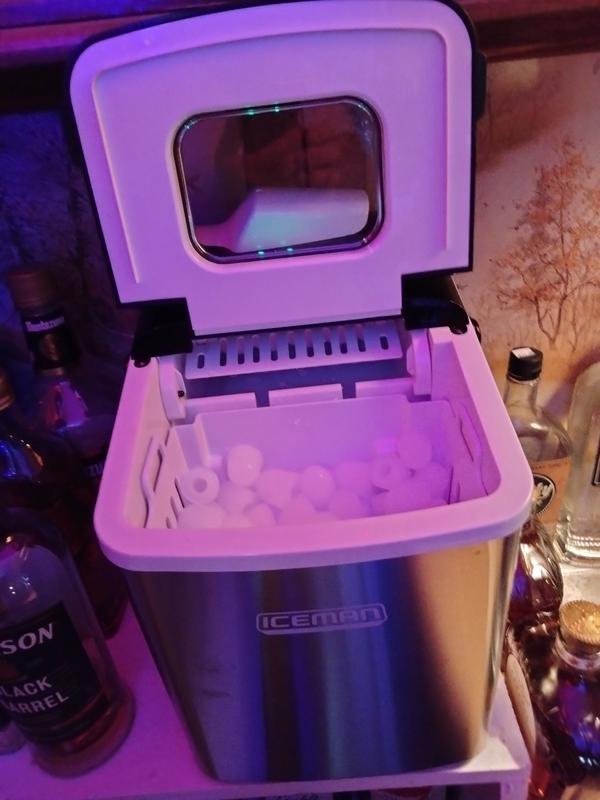 Chefman Iceman Compact Bullet Ice Machine