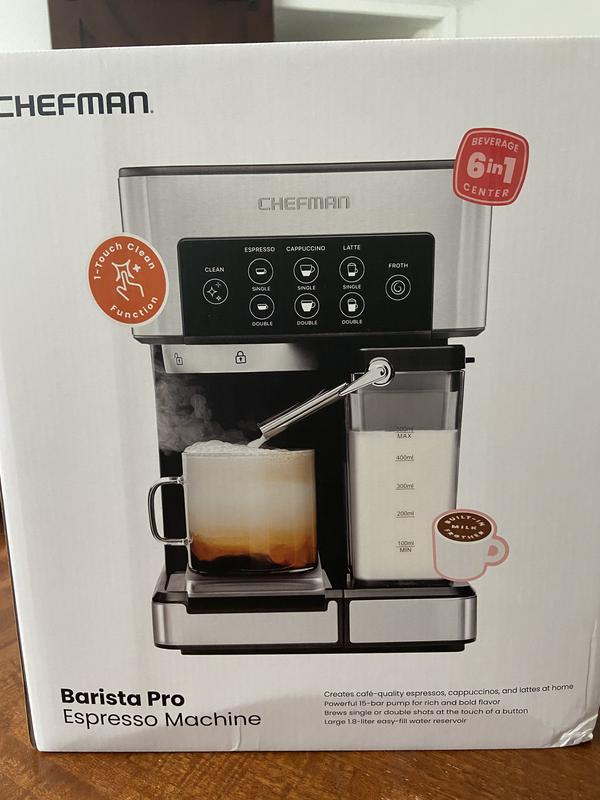 Chefman Barista Pro Espresso Machine l, 1.8 Liters