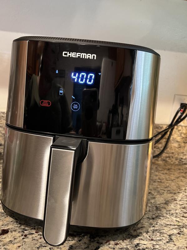 Chefman Square Stainless Steel Programmable Electric Coffee Maker