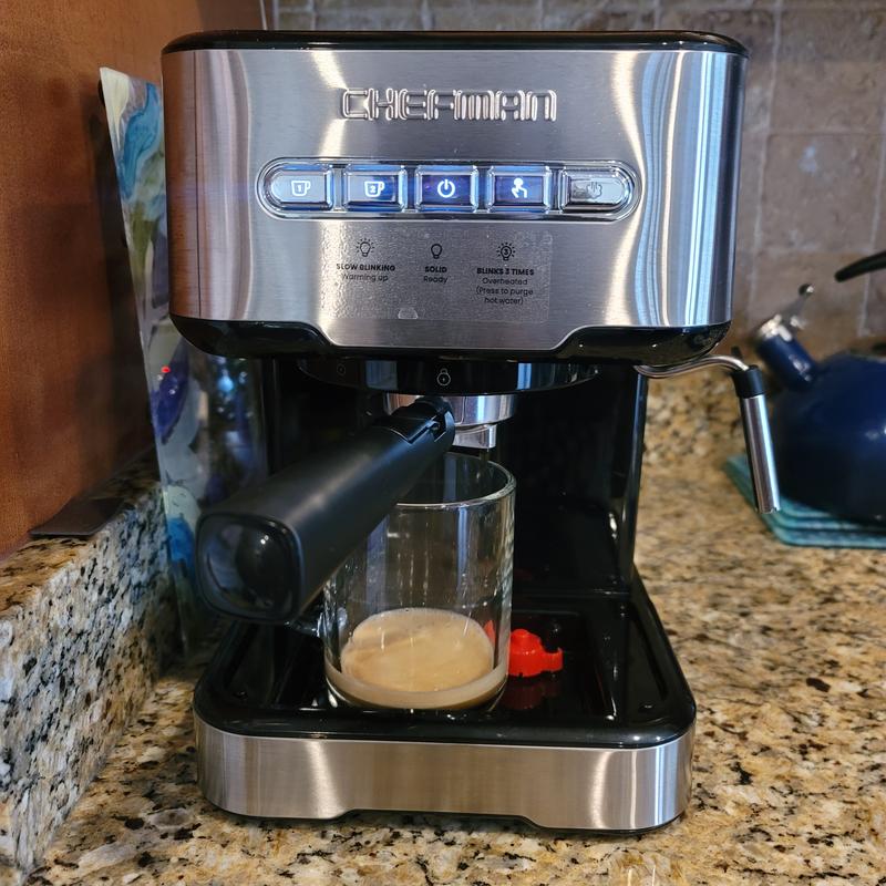 Chefman Digital Control Espresso Coffee Machine