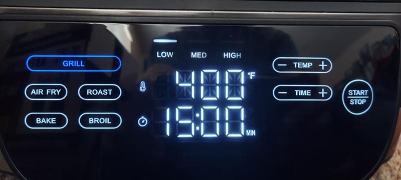 Easy to read display