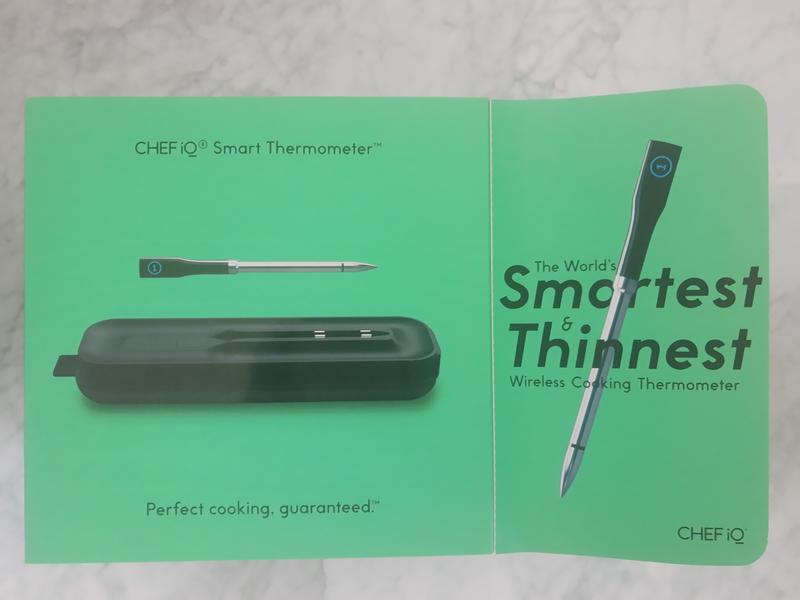 Best Buy: CHEF iQ Smart Thermometer Black CQ60-1-SET