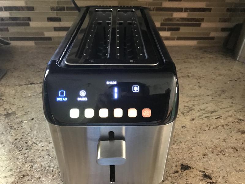 The look of toaster when connected to electro supply