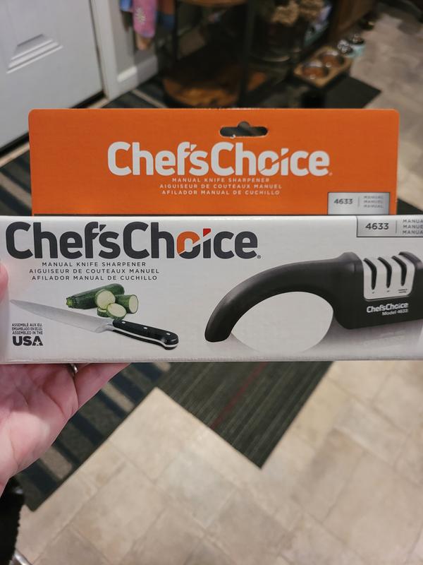 Chef'sChoice 15 Trizor XV EdgeSelect Professional Electric Knife Sharpener  and 464 Pronto Diamond Hone Manual Knife Sharpener Set