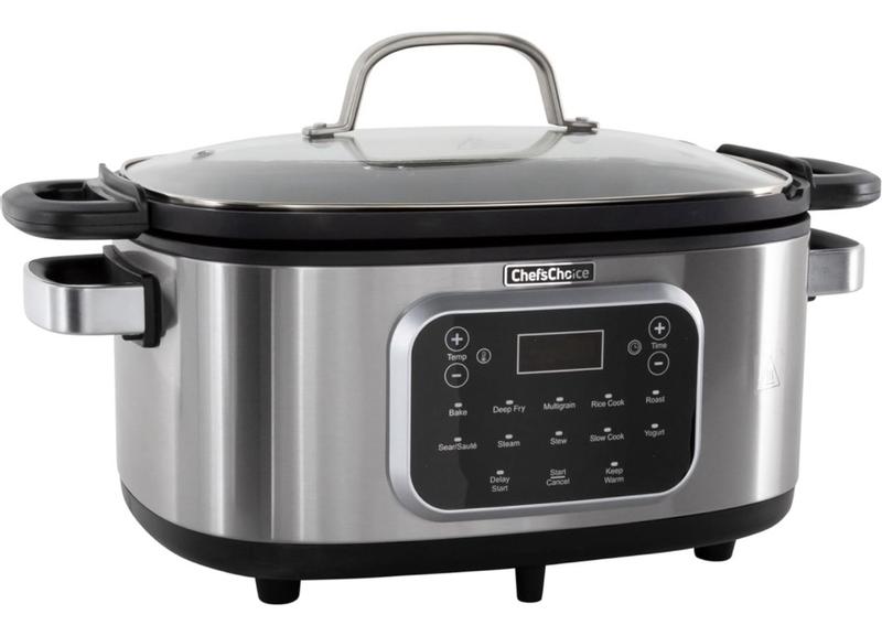 Chef's Choice Gourmezza XL 6Qt All-in-1 Multi Cooker & Deep Fryer 