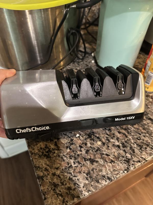 Chef's Choice 15XV Electric Knife Sharpener - Brushed Metal – Cutlery and  More