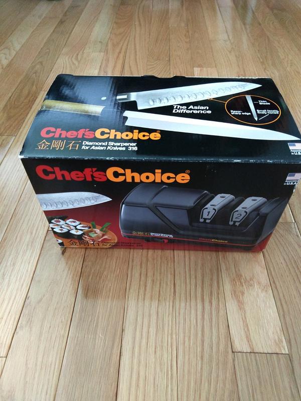 Chef's Choice 2 Stage Electric Sharpening For Asian Style Blades