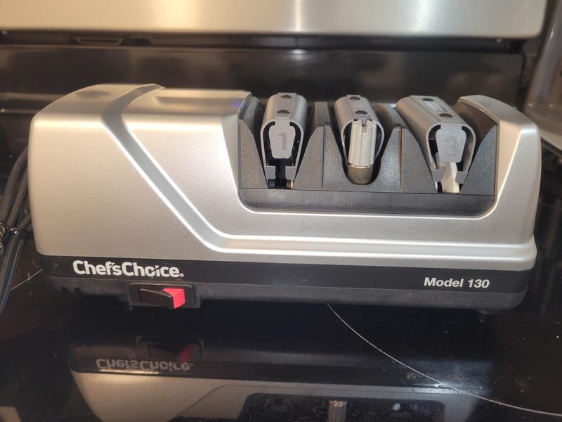 Chef's Choice Model 130 3-Stage Professional Electric Knife Sharpener, - Chef's  Choice by EdgeCraft