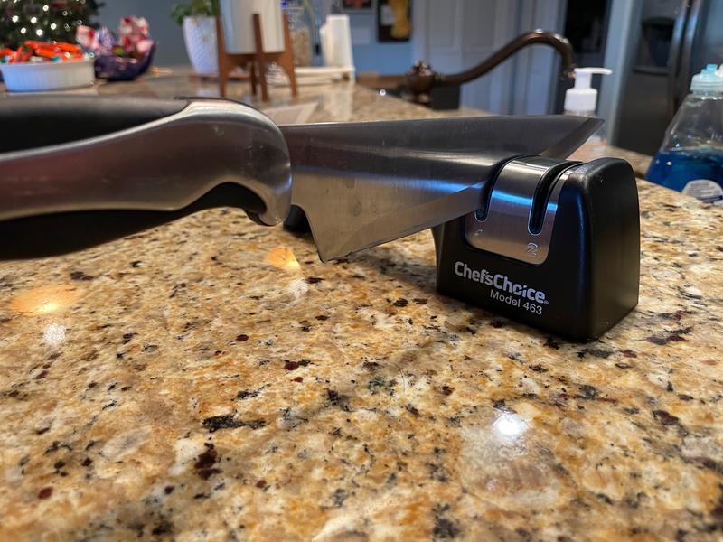 Chef's Choice Pronto Manual Diamond Hone Asian Knife Sharpener Model 463 -  KnifeCenter - 4630100 - Discontinued